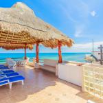 Roof Top Palapa with sink and bath